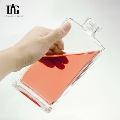 Calidad superior 100 ml Mini Liquor Vodka Whisky Rum Brandy Gin Botella de vidrio para bebidas