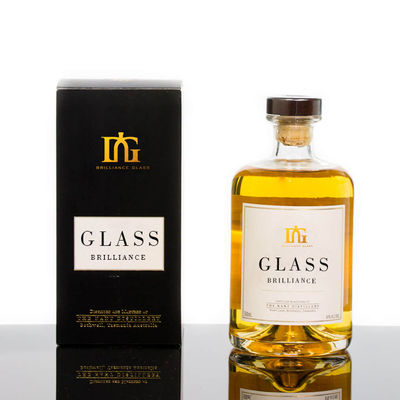 Botella de vidrio con tapa de tornillo de 250 ml 500 ml 750 ml de aceite de oliva en forma cuadrada redonda para cerveza