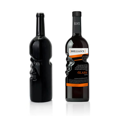 Botellas de vidrio de vino espumoso con corcho 500 ml 750 ml para licores y bebidas Tipo de sellado CORK
