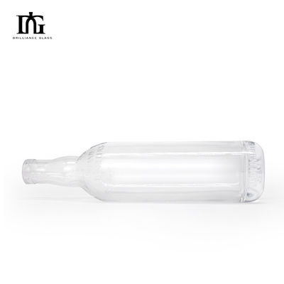 Material del cuerpo Vidrio 750 ml 500 ml Whiskey Gin Botella de whisky para bebidas y perfumes
