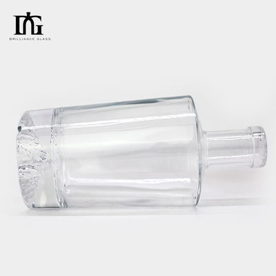 Botellas de bebidas de vidrio 750 ml Super Flint Vodka Alcohol Liquor 500 ml Botella de bebidas espirituosas 700 ml