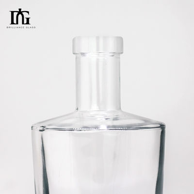 Botellas de bebidas de vidrio 750 ml Super Flint Vodka Alcohol Liquor 500 ml Botella de bebidas espirituosas 700 ml
