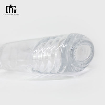 Botellas de vidrio de 750 ml para whisky y brandy TJ008