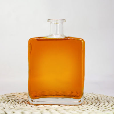 Botella de vidrio con corcho para ginebra ron vodka whisky tequila licores 700 ml claro