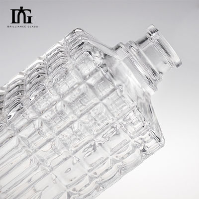 Vidrio 250 ml/500 ml/700 ml/750 ml Botella de vino de copa roja Material del cuerpo