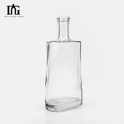 Material de base Vidrio 50 ml 350 ml 700 ml 750 ml Botella de vodka de 1000 ml para bebidas