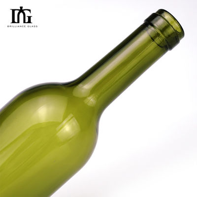 Botella de vidrio de vino de 270 ml 350 ml 500 ml 750/1000 ml con tapa de corcho 077