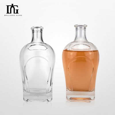 080 Licores y bebidas Botella de vidrio con sellado de corcho 500 ml/700 ml/750 ml