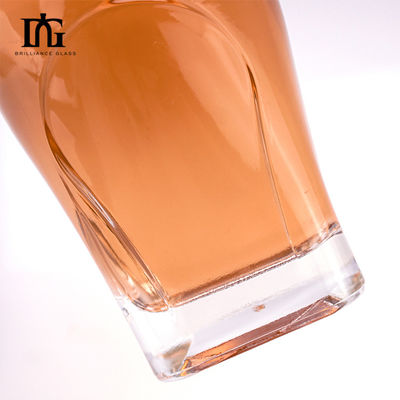080 Licores y bebidas Botella de vidrio con sellado de corcho 500 ml/700 ml/750 ml