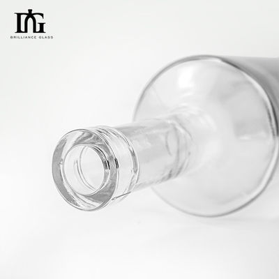 Botella de vidrio de 700 ml para licor whisky tequila tequila alcohol vodka ginebra ron cognac