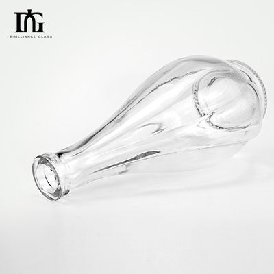 500 ml de vodka clara y vacía 700 ml de ginebra, ron, bebidas alcohólicas Botellas de vidrio para té y bebidas alcohólicas